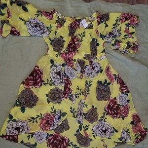 Ashley Stewart Hi-Lo Floral blouse